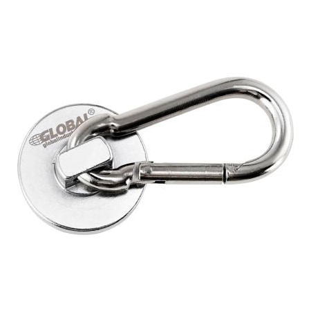 Dailymag Magnetic Tech - Ningbo Global Industrial Neodymium Magnetic Carabiner Hook 45 Lbs. Pull 6/Pack 320754